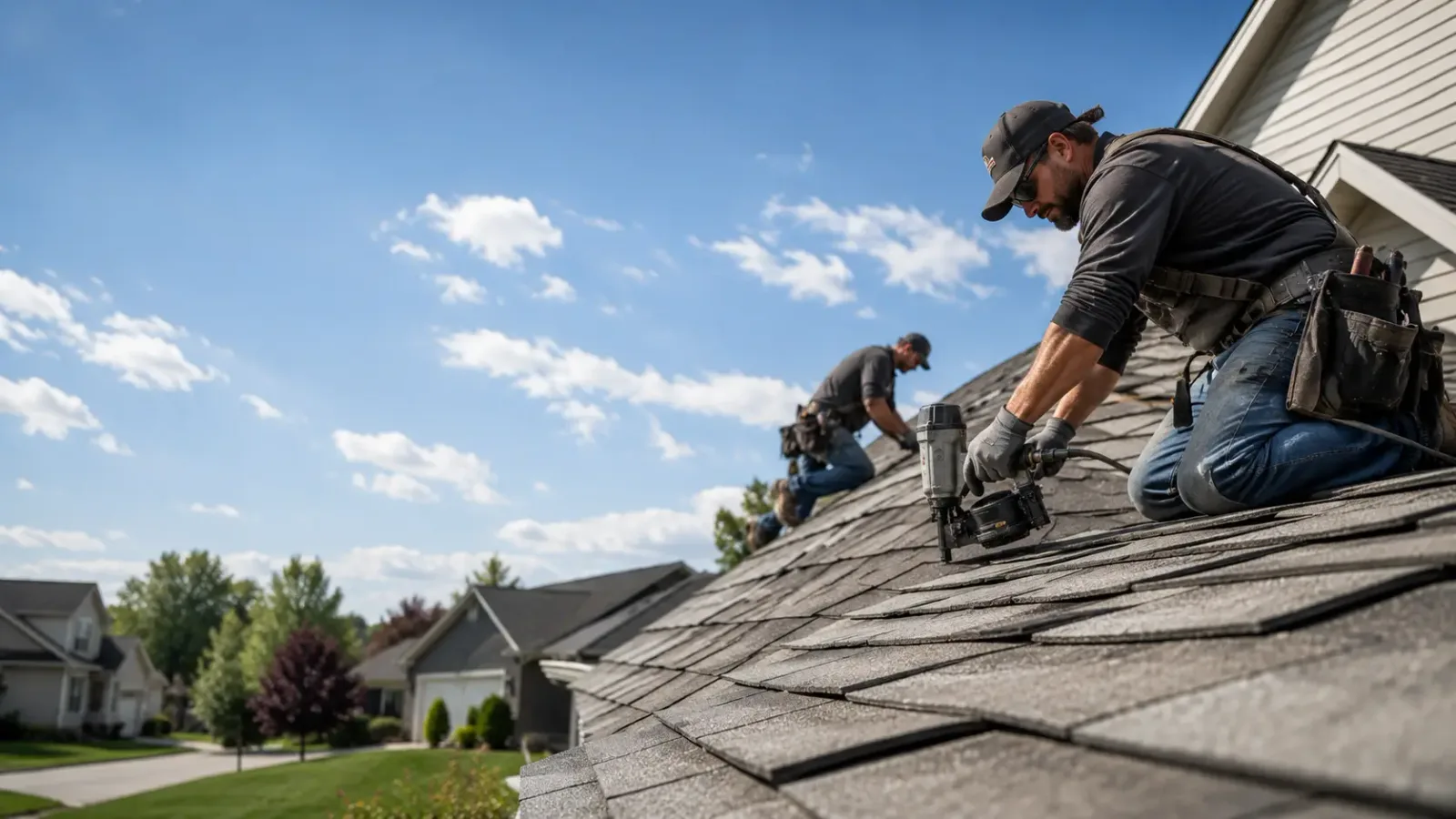 Storm Damage Roof Repair in Clontarf, MN near me